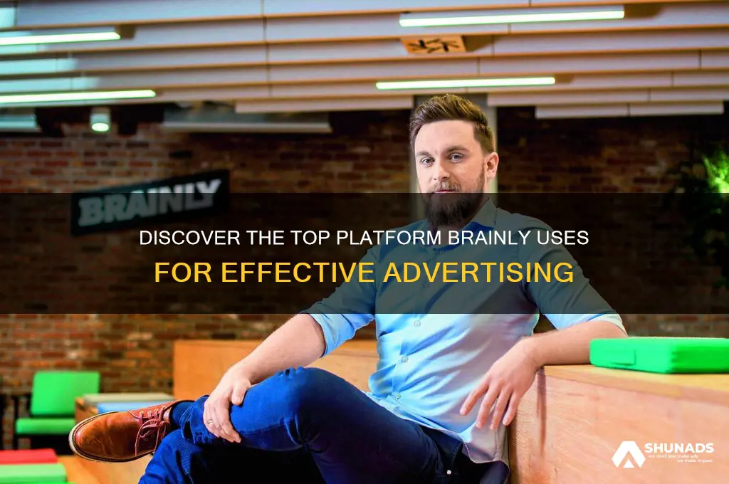 what platform is used for advertising brainly