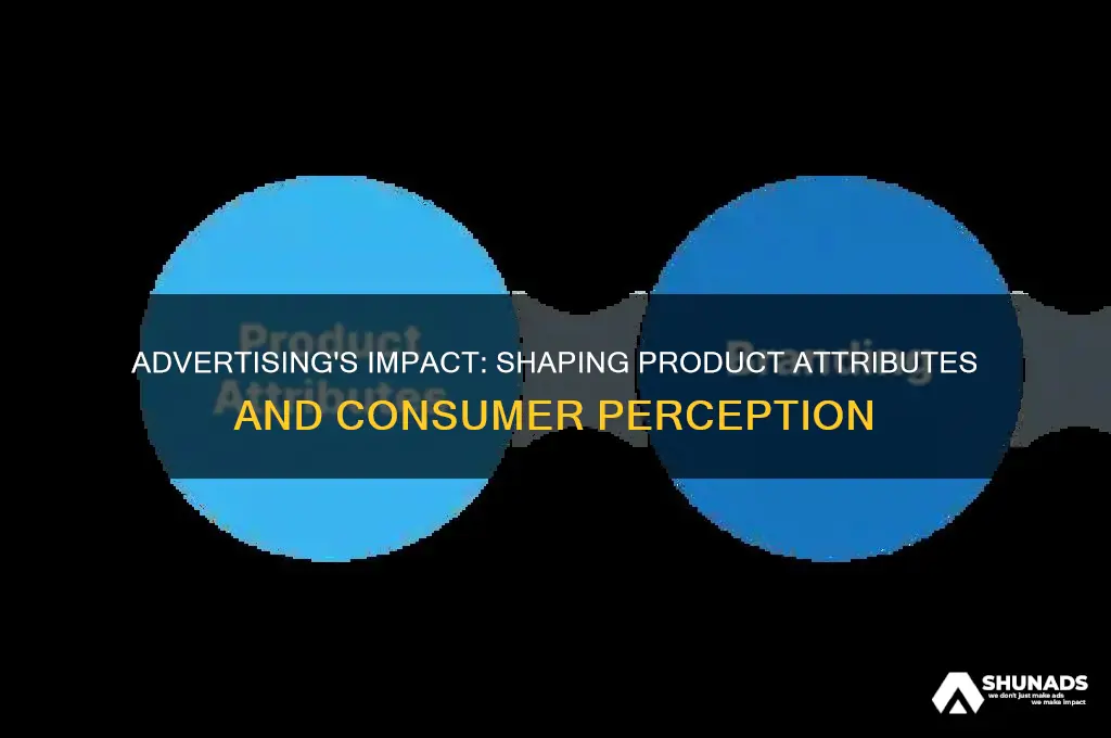 what role can advertising play in the poduct attribute model