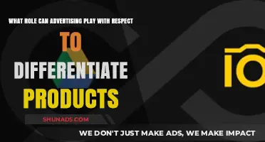 How Advertising Differentiates Products in Competitive Markets