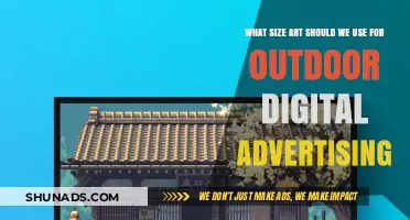 Choosing the Right Art Size for Outdoor Digital Advertising Success