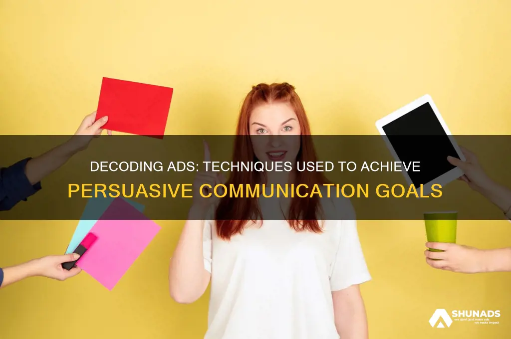 what technique does this advertisement use to achieve its purpose