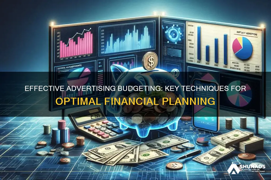 what techniques are used to determine an advertising budget