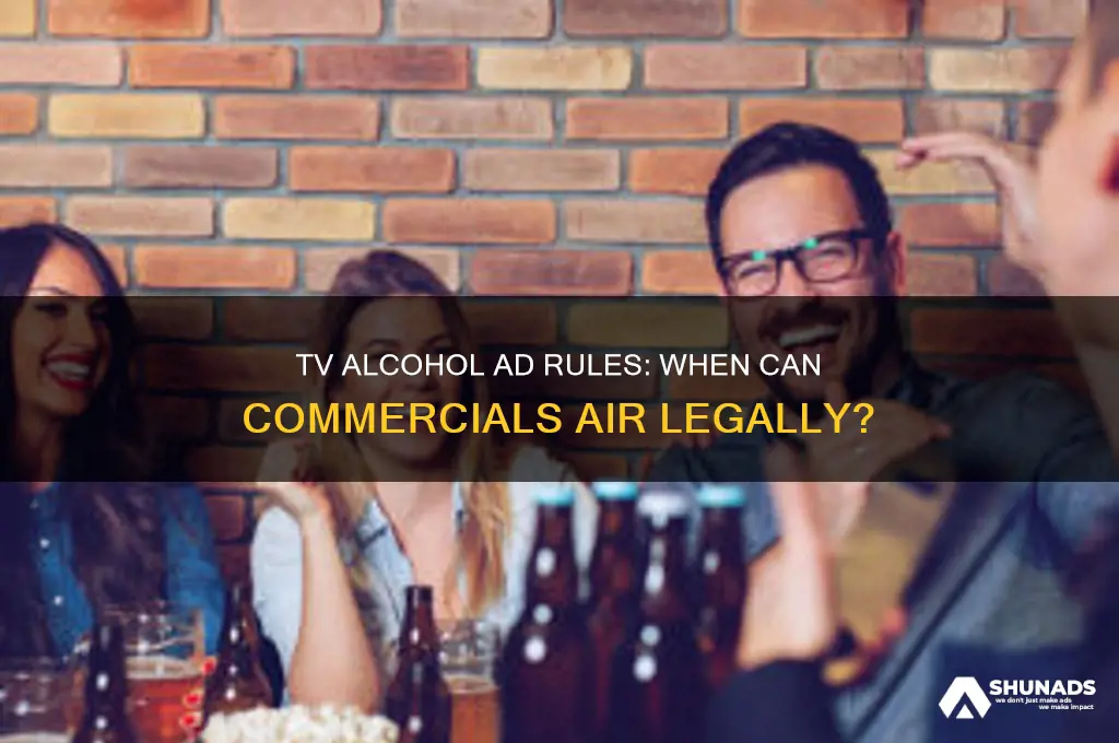 what time can alcohol be advertised on tv