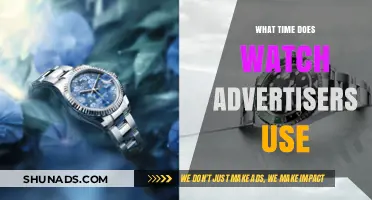 Decoding Watch Advertisers' Preferred Time for Maximum Impact