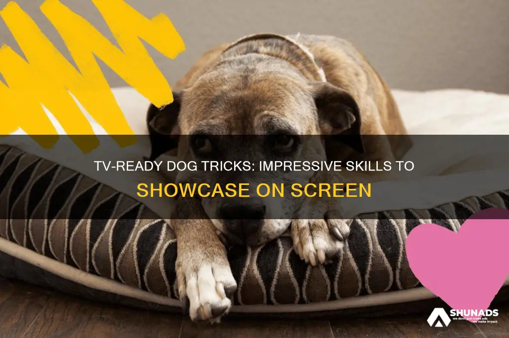what tricks can a dog do when advertised on tv