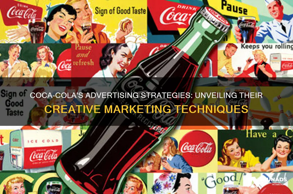 what type of advertising does coca cola use