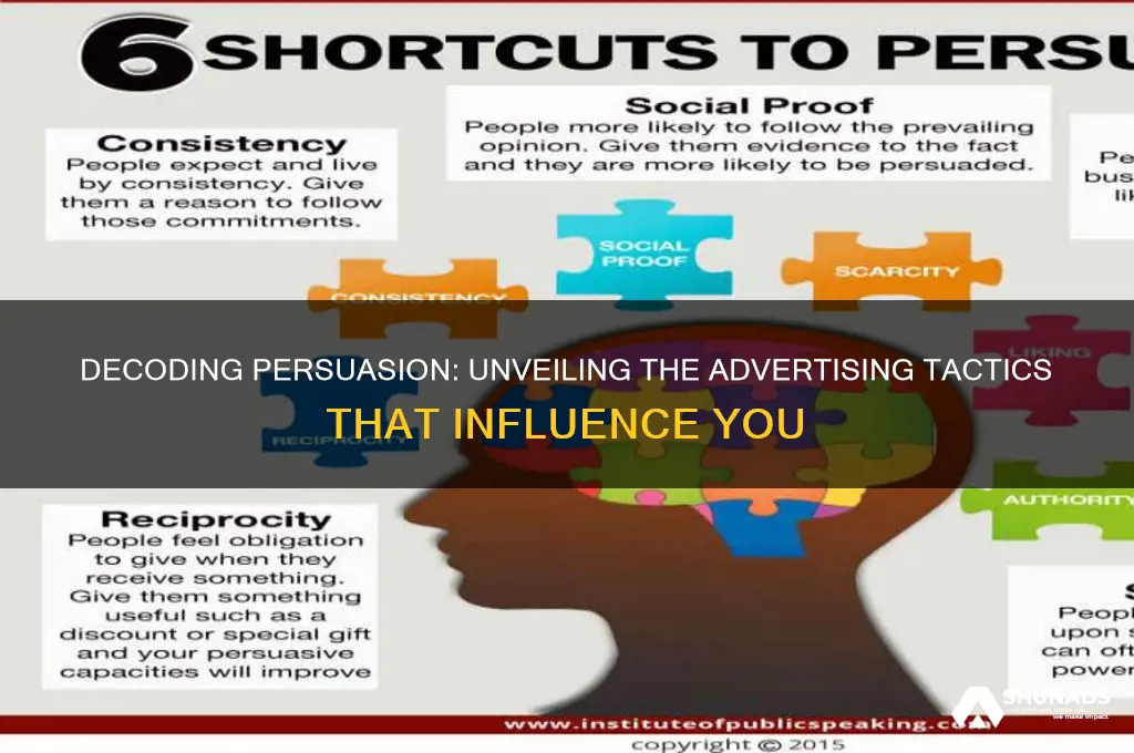 what type of advertising persuasion is being used