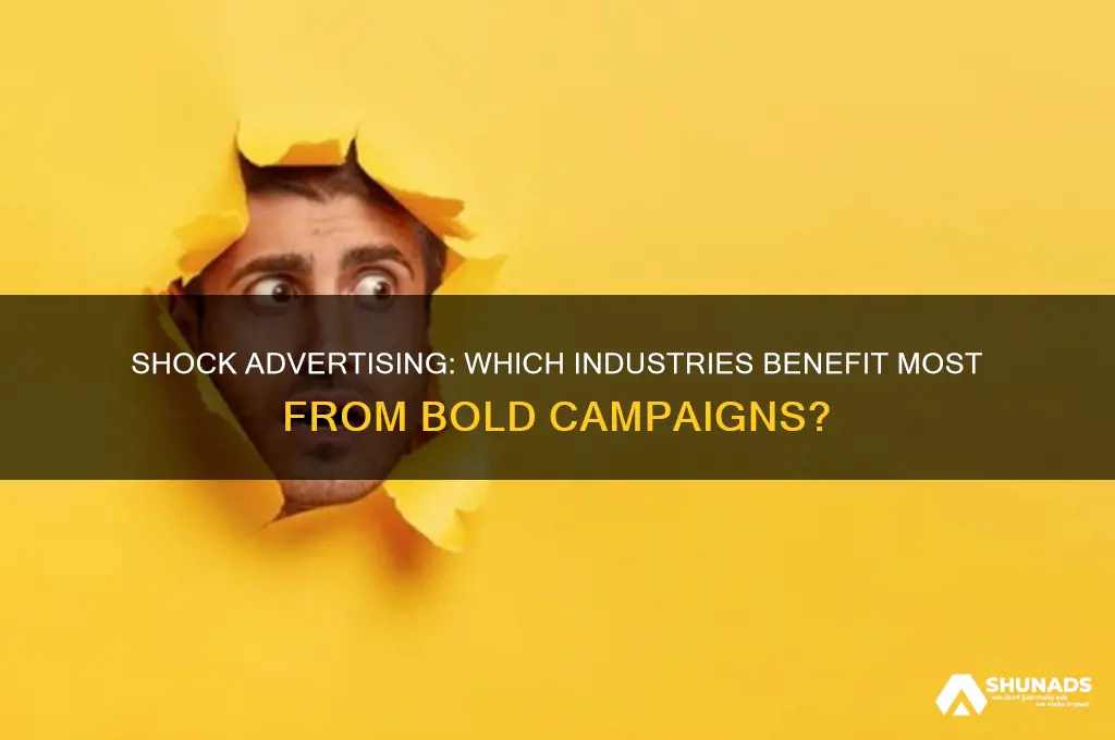 what type of companies might shock advertising be effective