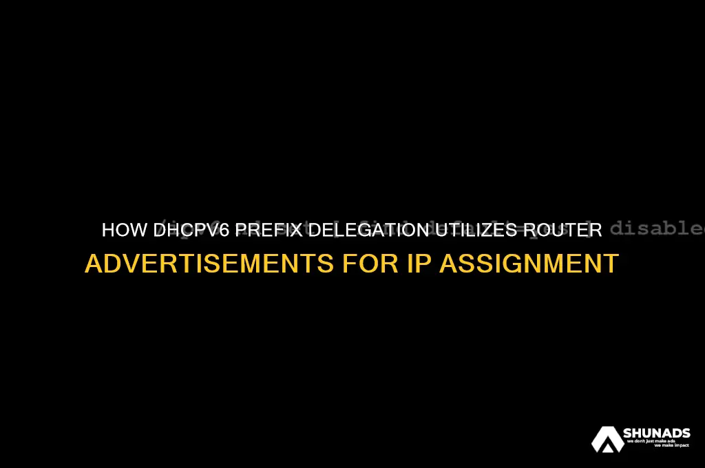 what type of dhcpv6 server uses router advertisements