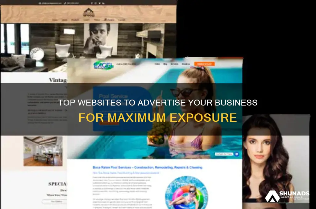 what websites can i advertise my business on
