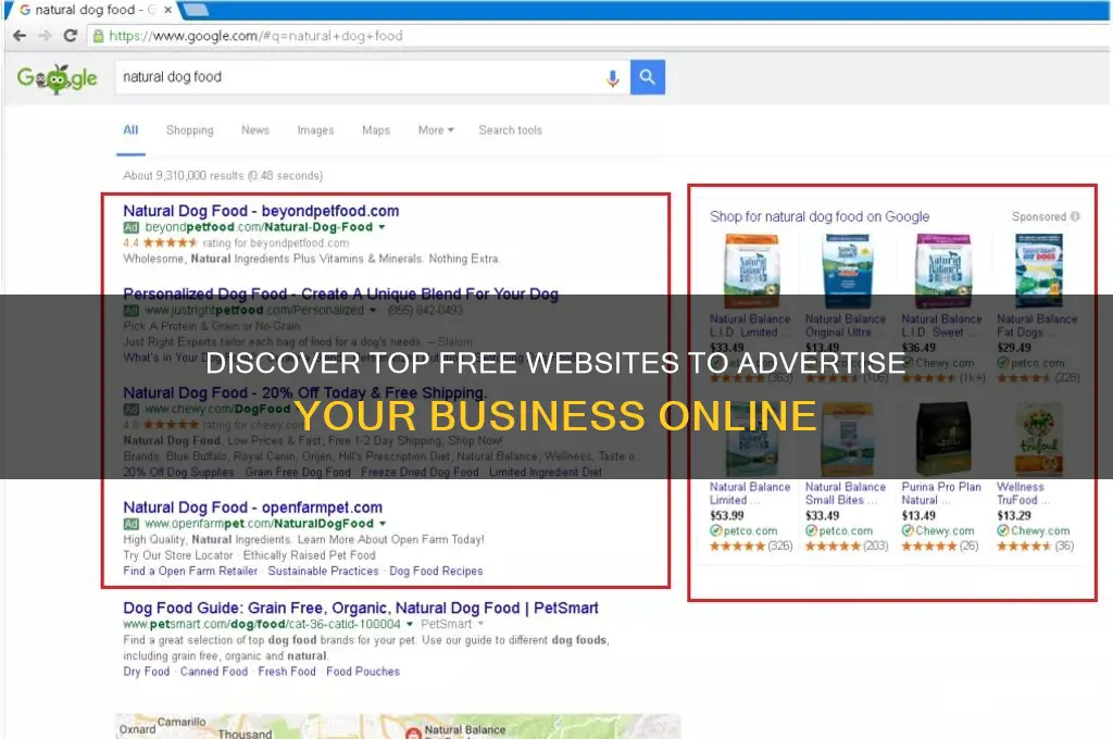 what websites can i advertise on for free