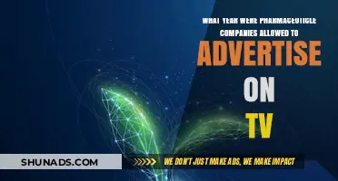When Did Pharma Ads Hit TV Screens? A Historical Overview