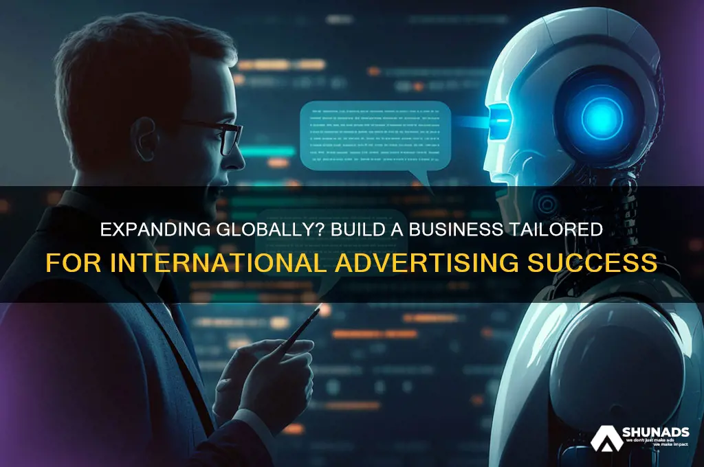 when advertising internationally you should make a business