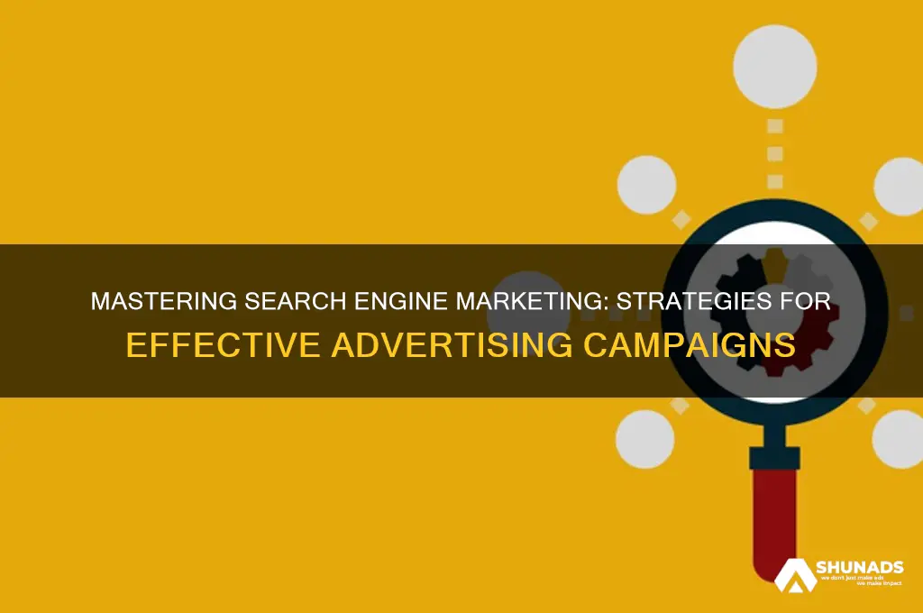 when advertising using search engine marketing