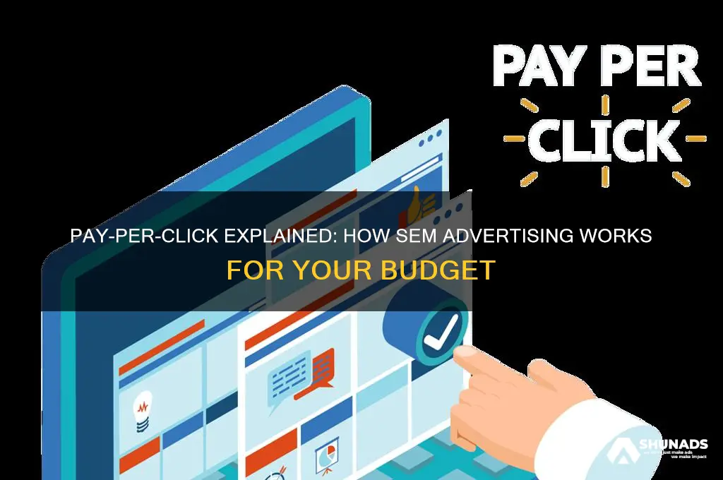 when advertising using sem you only pay