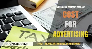 When Can Companies Deduct Advertising Costs: A Tax Guide