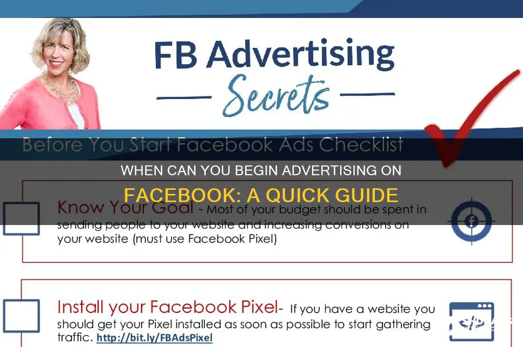 when could you start advertising on facebook