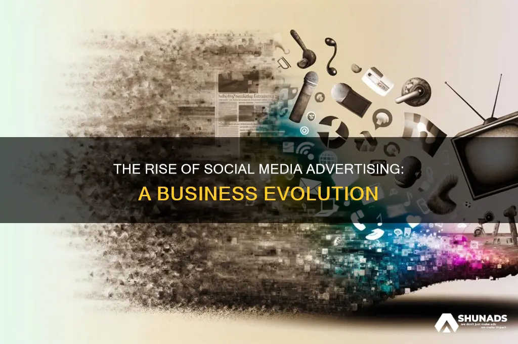 when did businesses start using social media to advertise