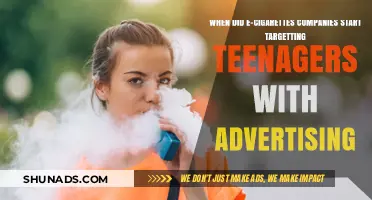 Vaping's Youth Epidemic: When Did E-Cig Ads Target Teens?