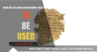Tracing the Origins of the Term Advertisement in History