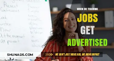 When and Where to Find Teaching Job Advertisements: A Guide