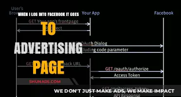 Why Logging Into Facebook Redirects You to an Advertising Page