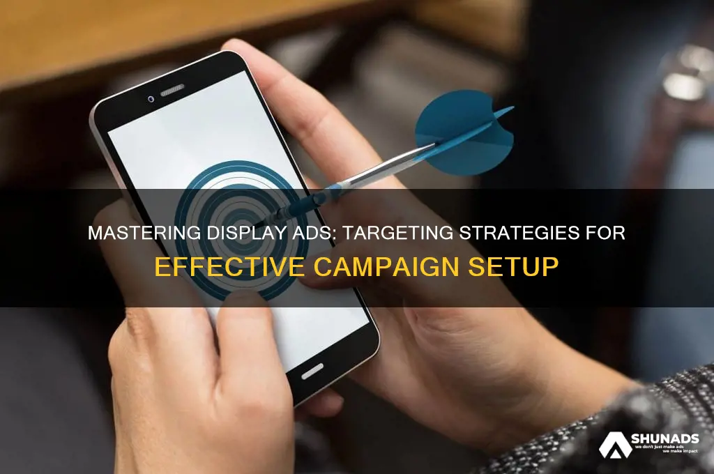 when setting up display advertising campaigns who can you target