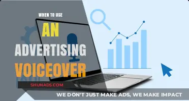 When to Use an Advertising Voiceover: A Strategic Guide