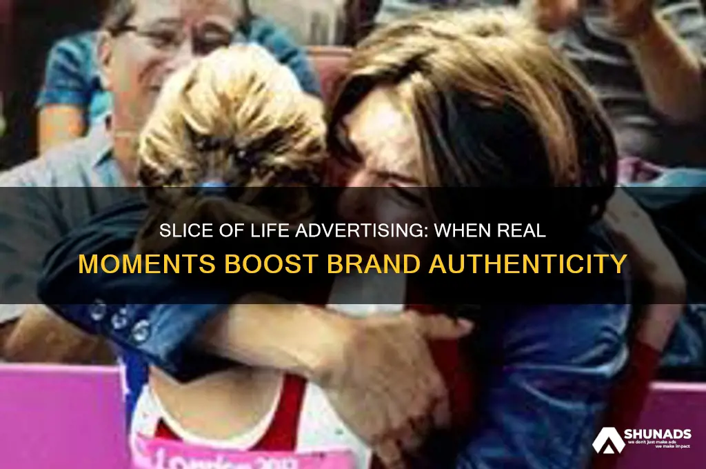 when to use slice of life advertising