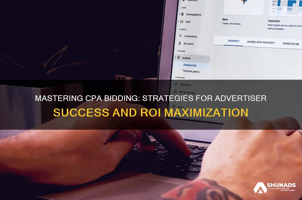 when using cpa bidding an advertiser