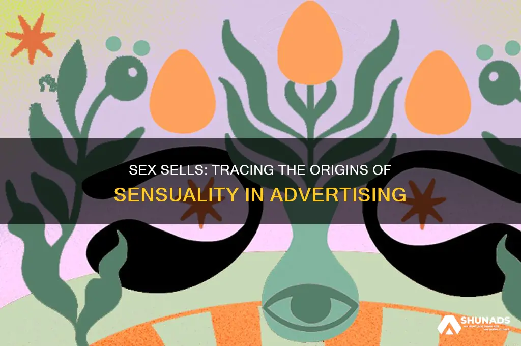 when was sex first used in advertising