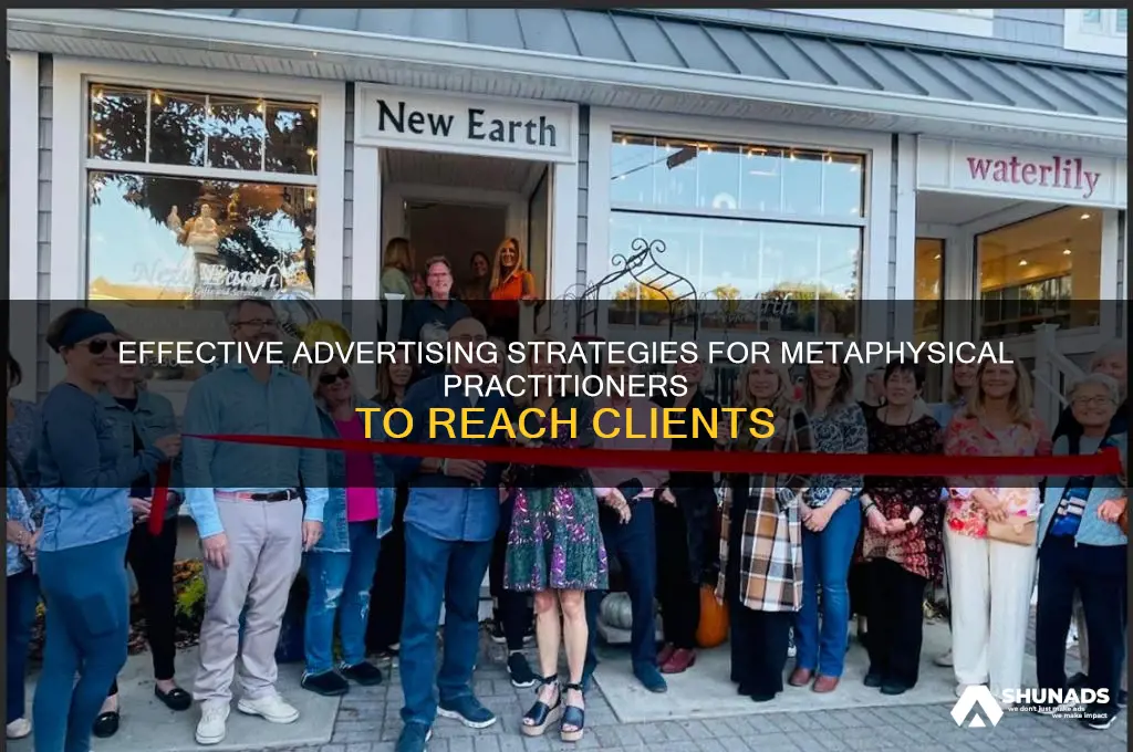where can a metaphysical practitioner advertise their services