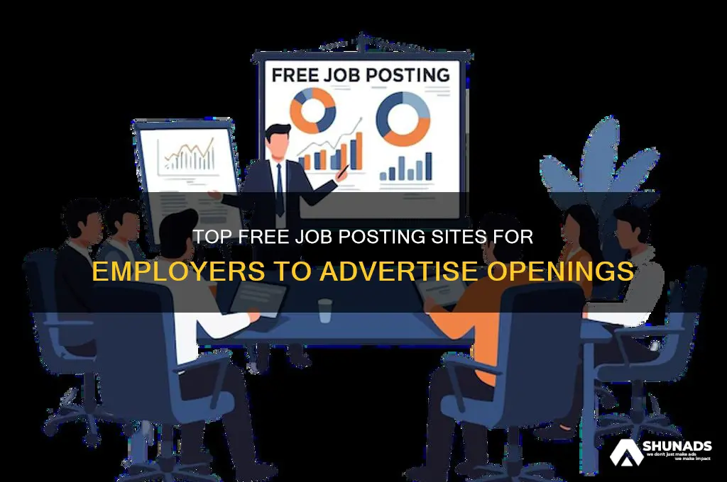 where can employers advertise jobs for free