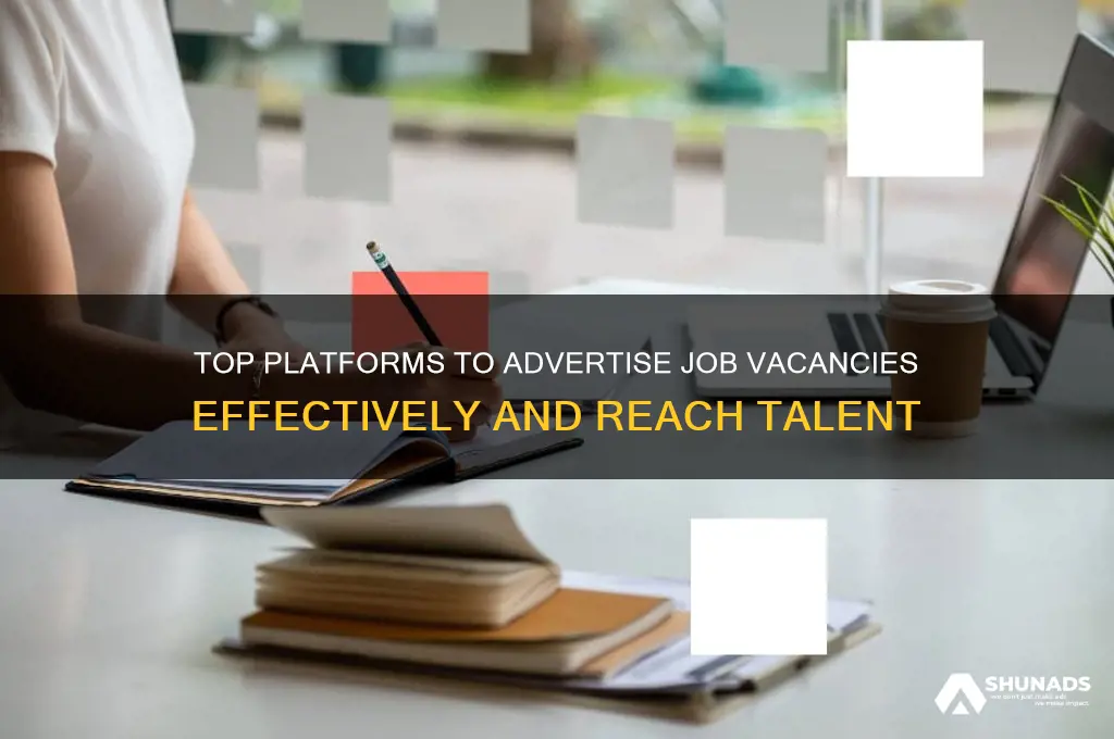 where can i advertise a job vacancy