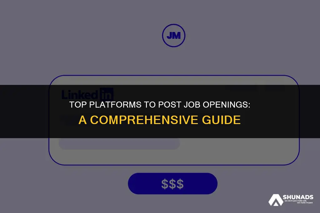 where can i advertise a job