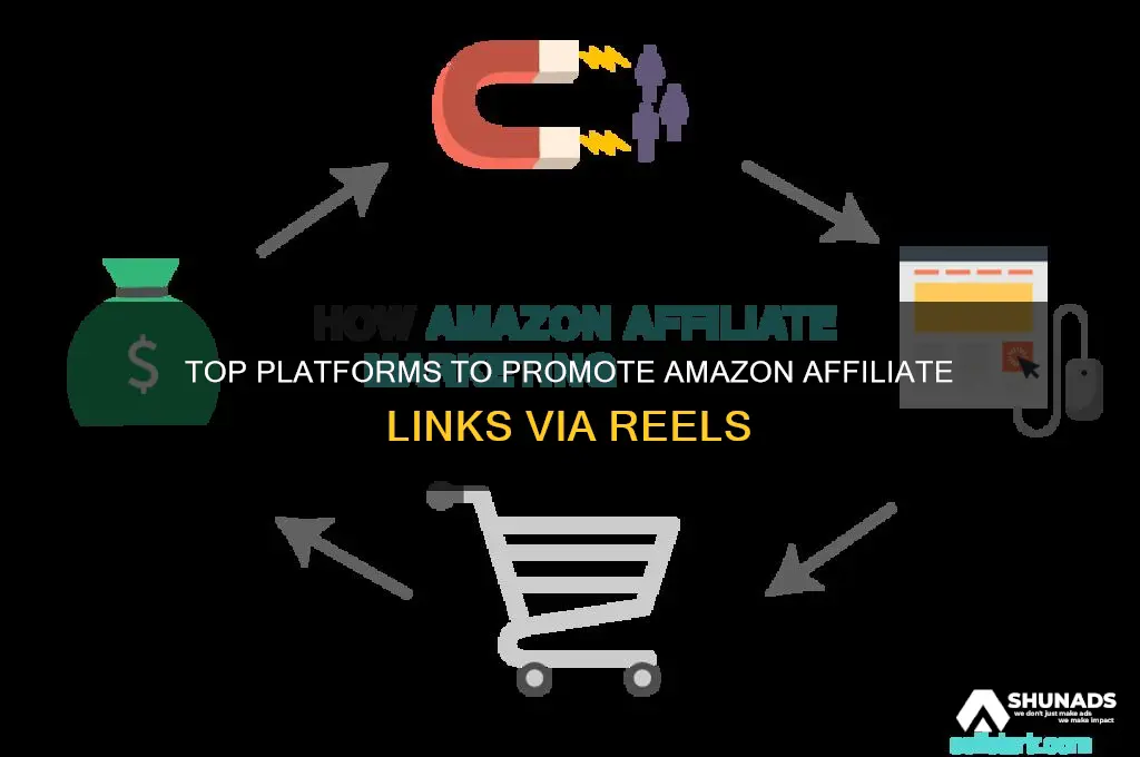 where can i advertise amazon affiliate links on reels