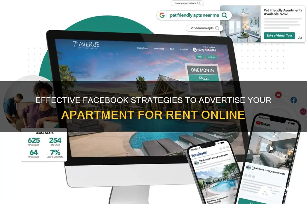 where can i advertise an apartment for rent on facebook