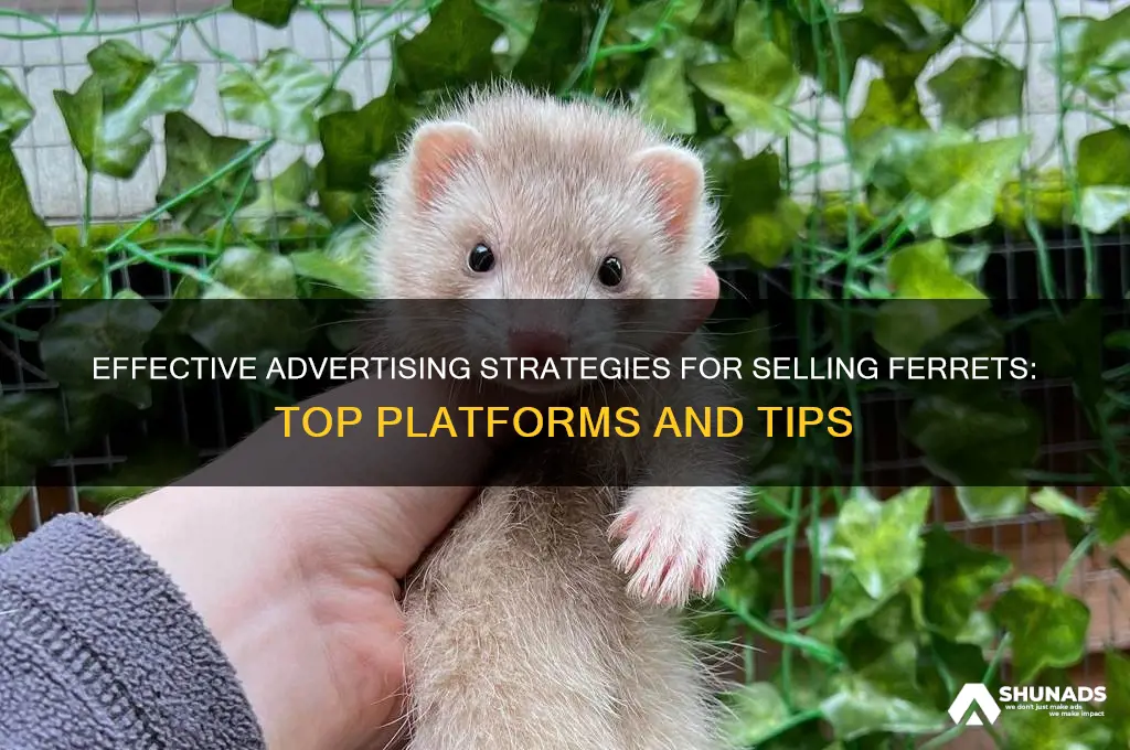 where can i advertise ferrets