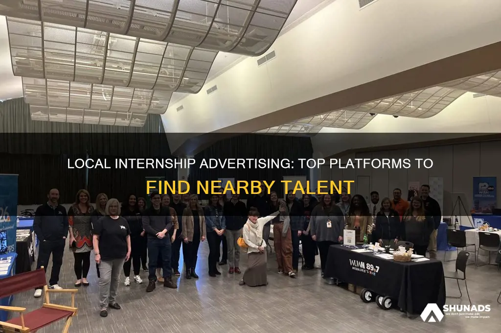 where can i advertise for interns in my area