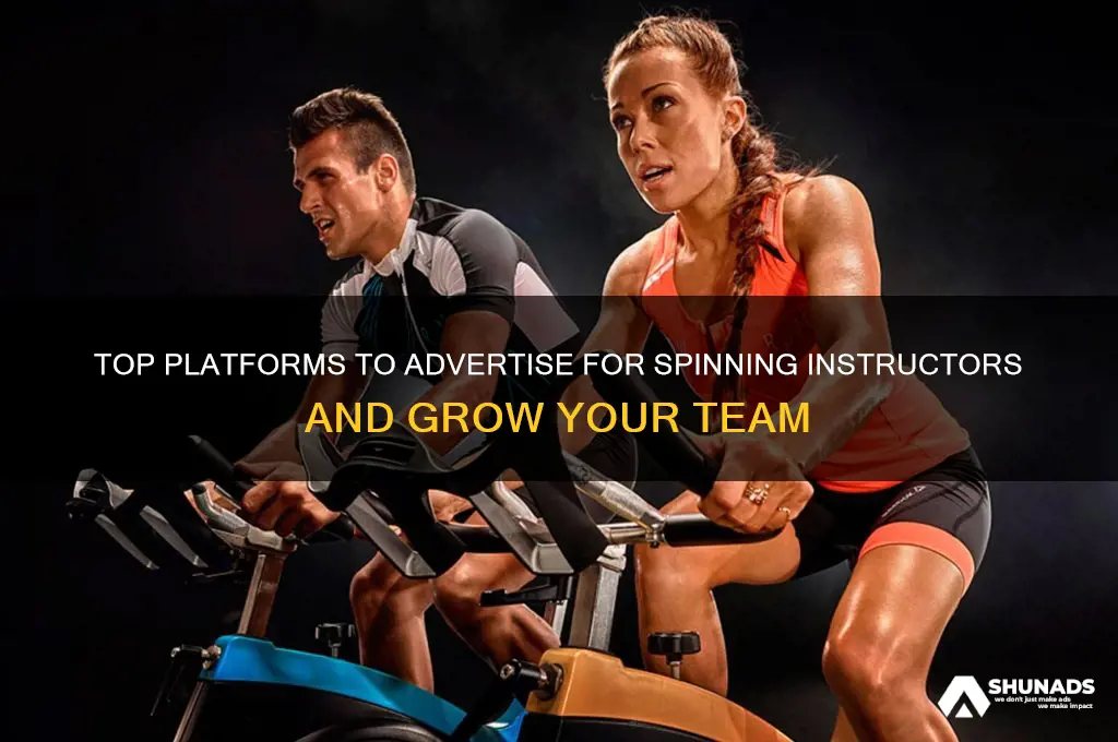 where can i advertise for spinning instructors