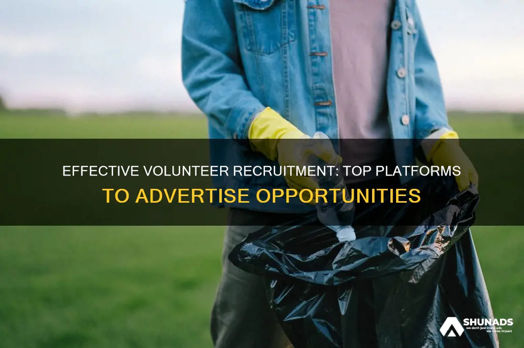 where can i advertise for volunteers