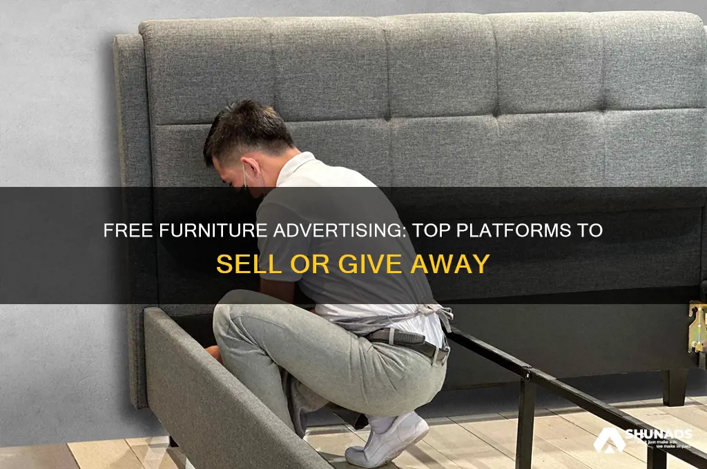 where can i advertise furniture for free