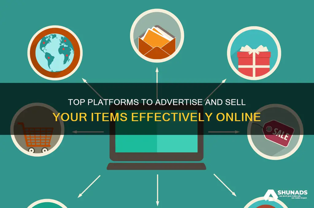 where can i advertise items for sale