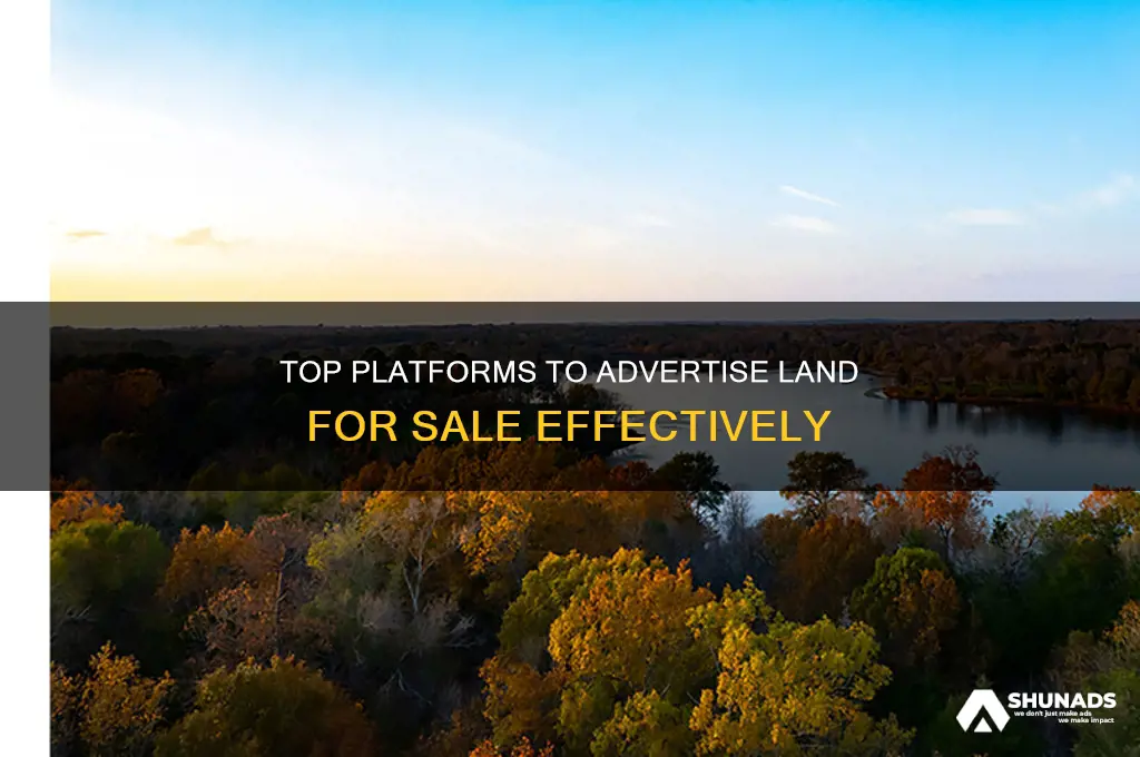 where can i advertise land for sale
