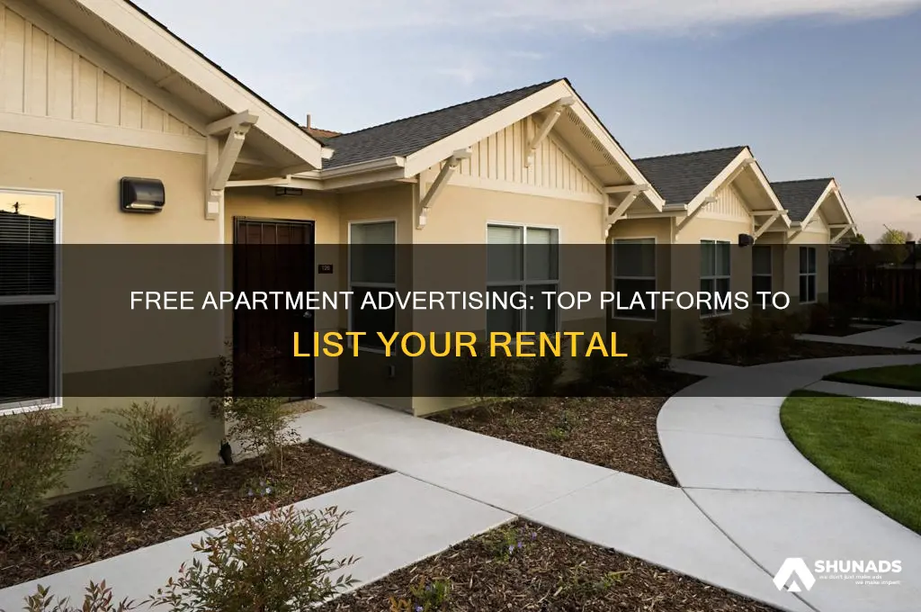 where can i advertise my apartment for free