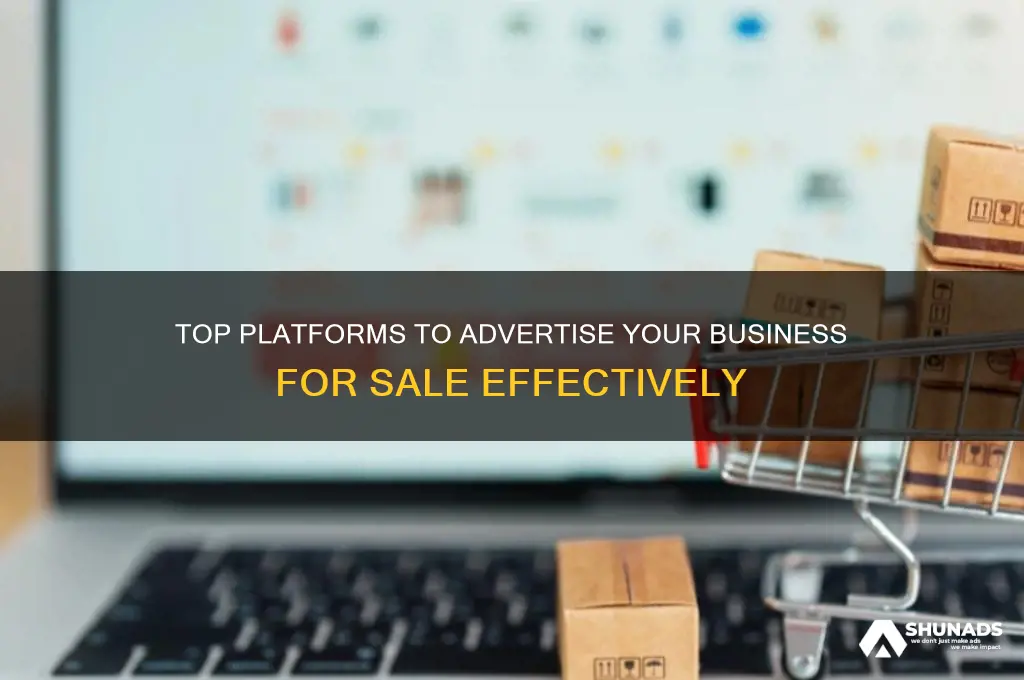 where can i advertise my business for sale