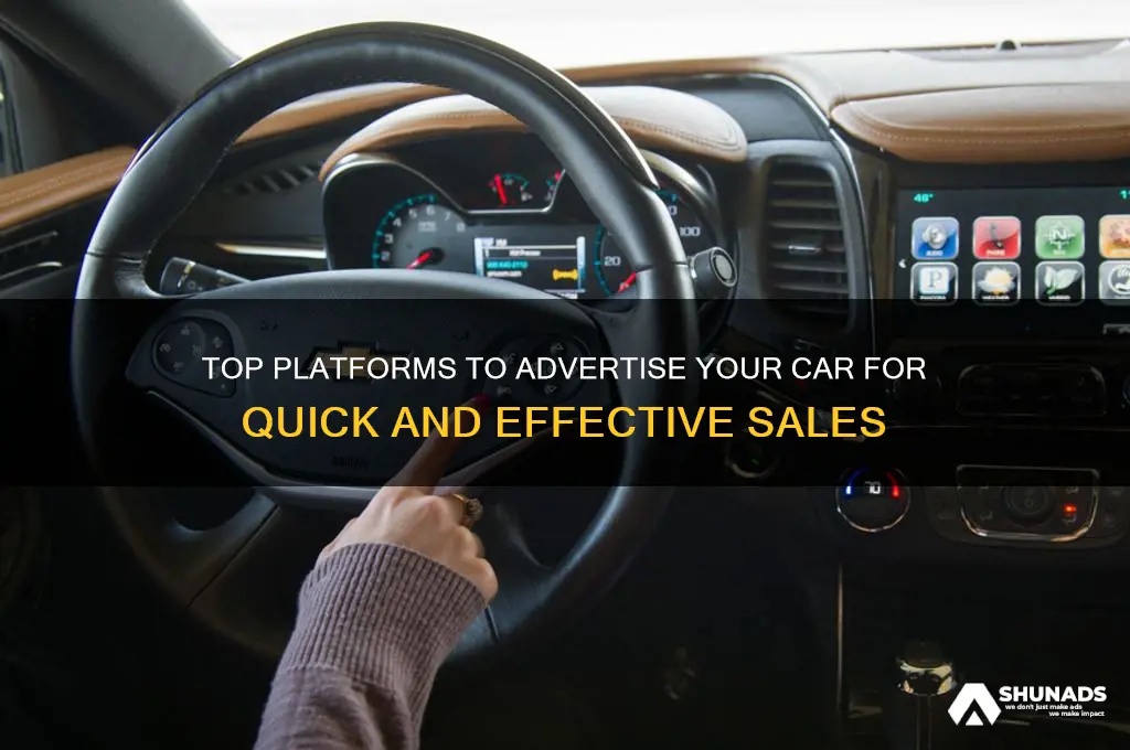 where can i advertise my car