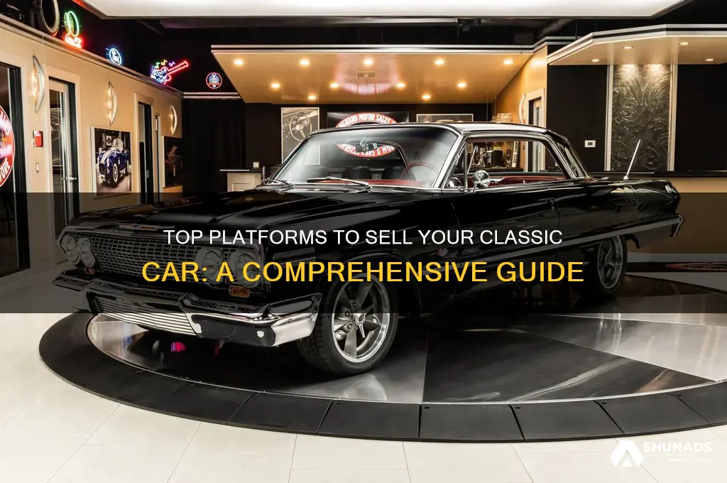 where can i advertise my classic car for sale