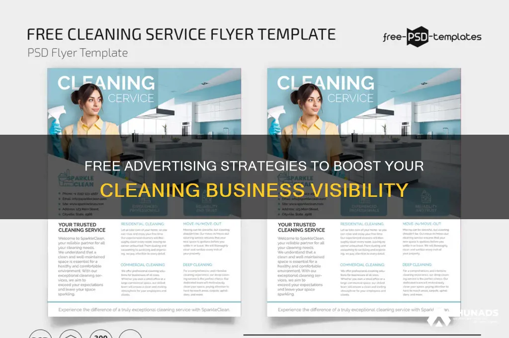where can i advertise my cleaning business for free