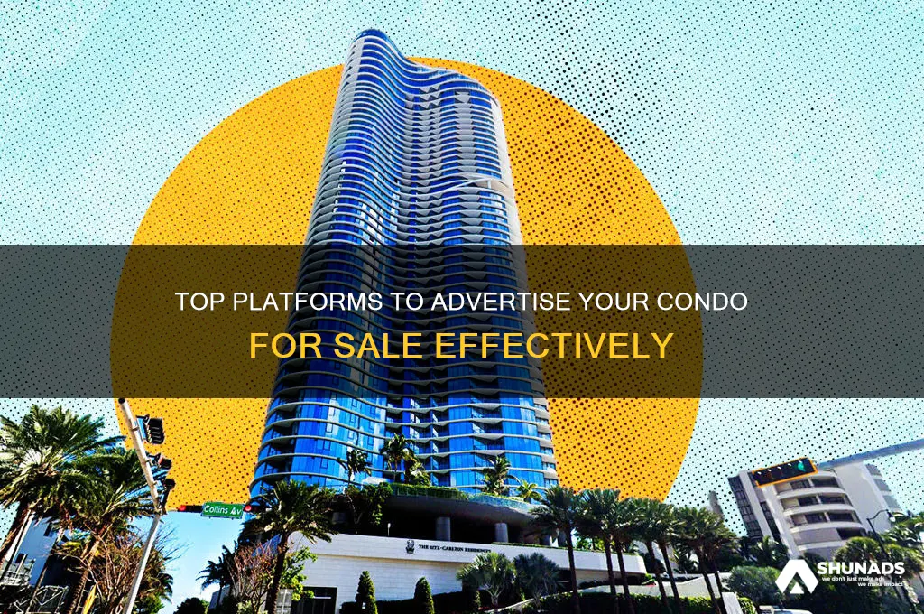 where can i advertise my condo for sale